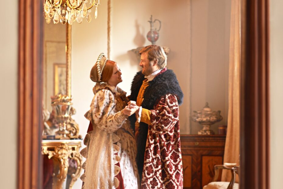 Taking a moment away from royal duties