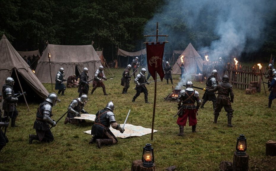 fortgeschrittene LARP-Kampagnen und Veranstaltungen
