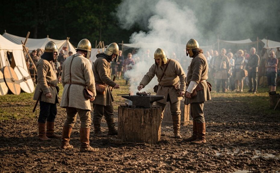 authentisches historisches Erlebnisfestival