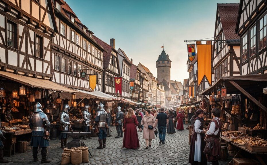 mittelalterliche Märkte in deutschland