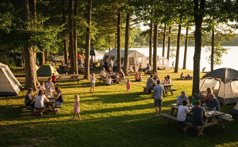Sommerzusammenkünfte und Gemeinschaft