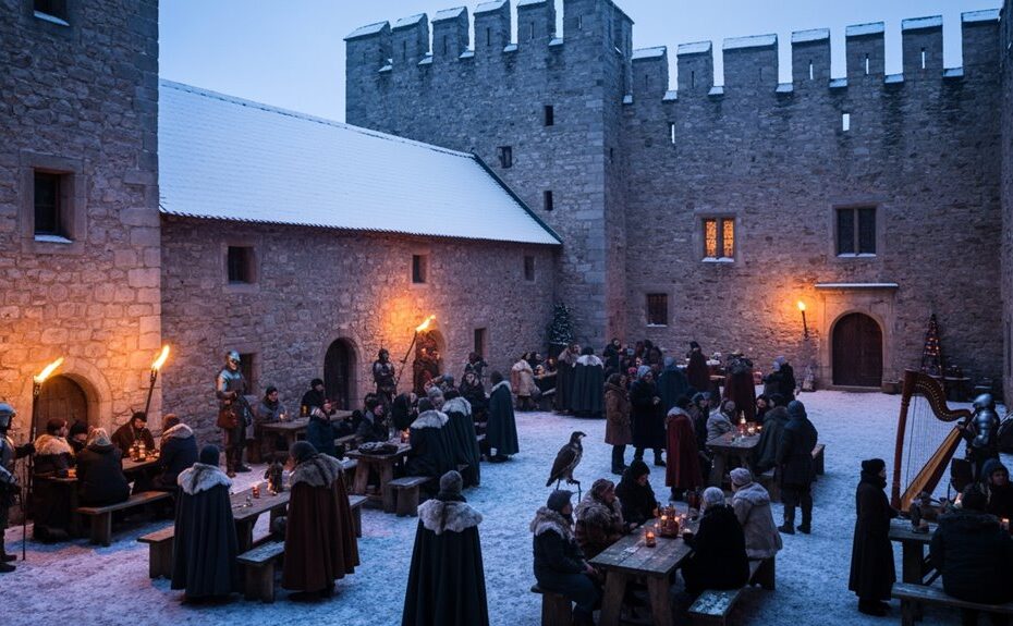 winter mittelalterliche veranstaltungserfahrung