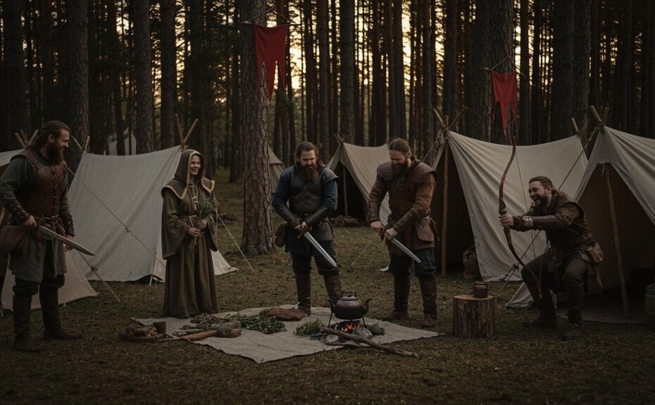 LARP-Wochenende hinter den Kulissen